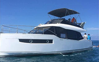 法国纯进口46英尺豪华游艇（赠送深潜水+摩托艇+直升飞机体验）
